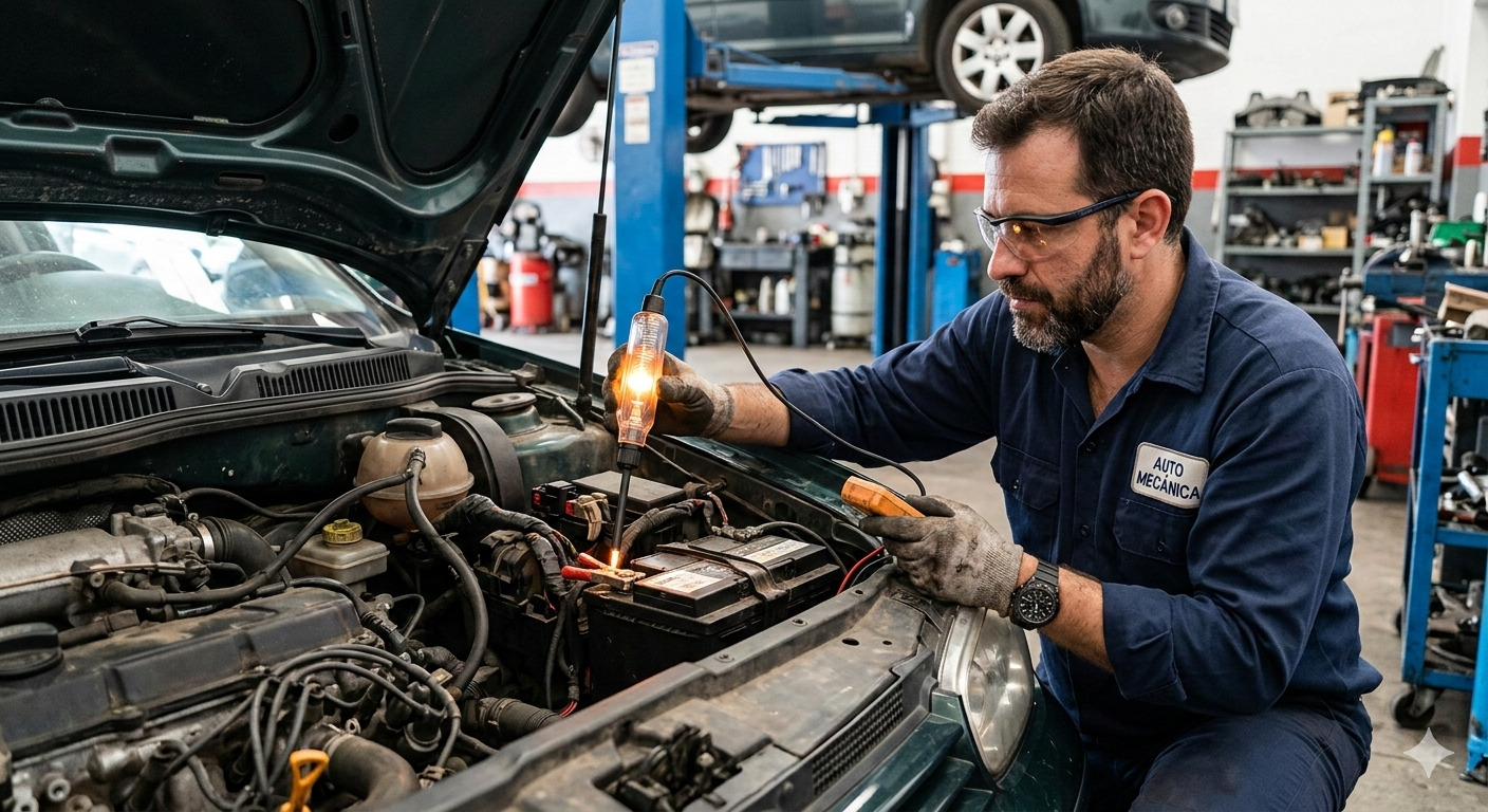 Como detectar fuga de corriente en un auto con una lamparita