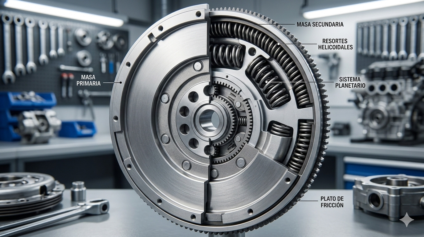 El volante bimasa: El 